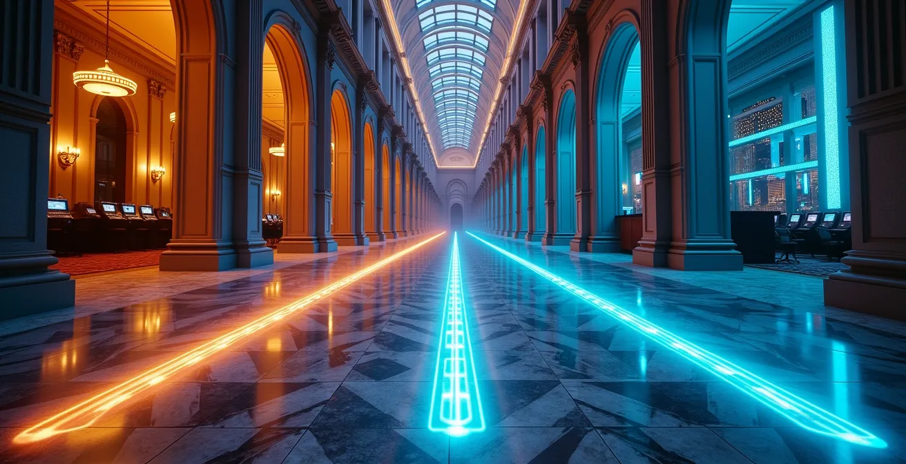 Schéma visuel représentant les différents environnements de jeu avec leurs caractéristiques pour guider le choix du débutant